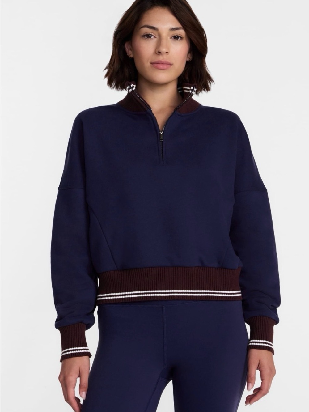 Avia Women's Quarter Zip Fleece Pullover